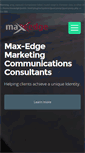 Mobile Screenshot of max-edge.com